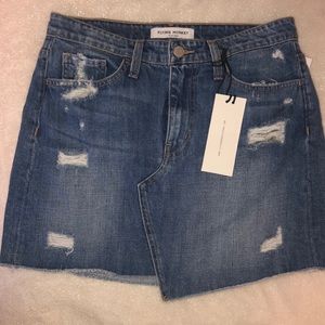 Denim Mini Skirt